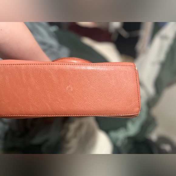 Vintage bag light burnt orange - Picture 3 of 7